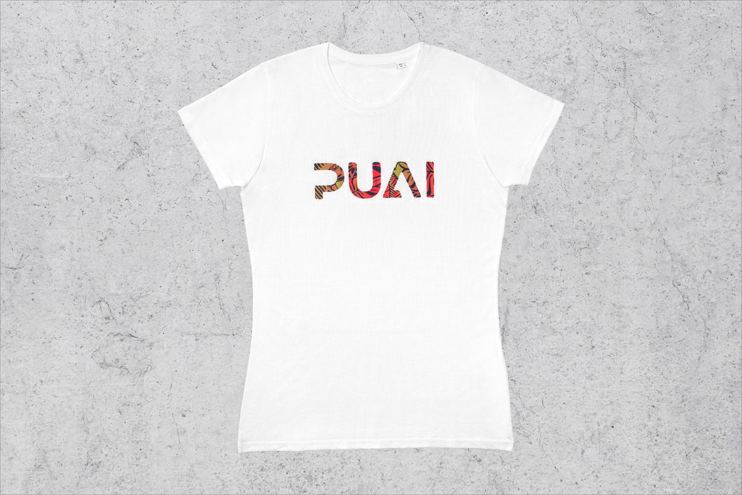 MyPUAI Frauen T-Shirt - Weiß