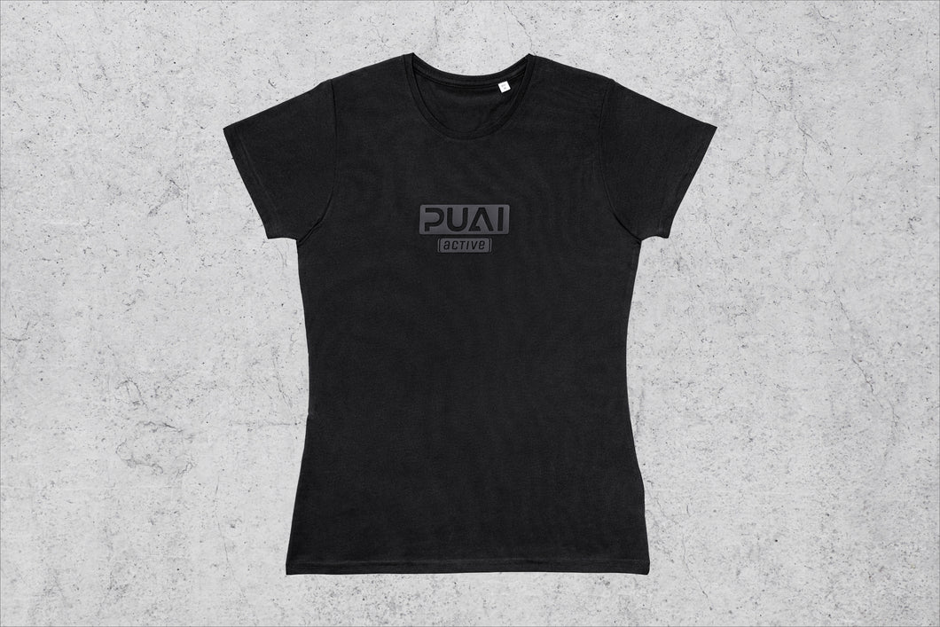 MyPUAI Frauen T-Shirt - Schwarz